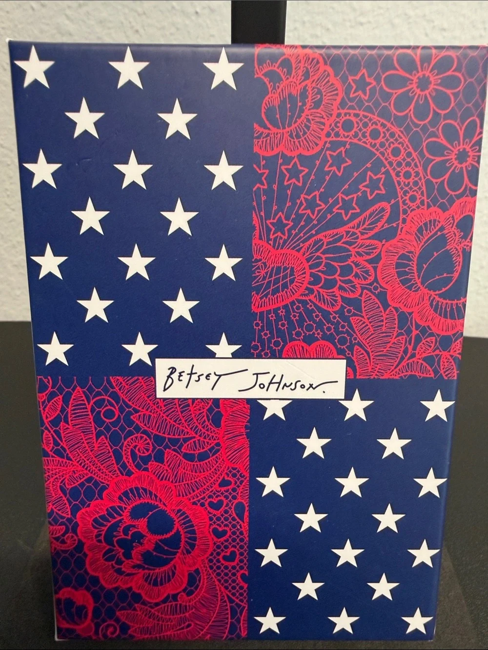 Betsey Johnson | 4th Of July Americas Birthday Rhinestone Bow Earrings 🇺🇸